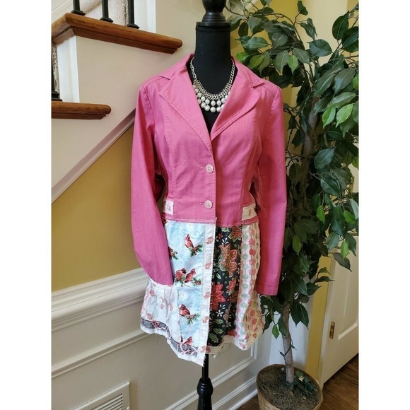 Wearable Art Denim Jacket 